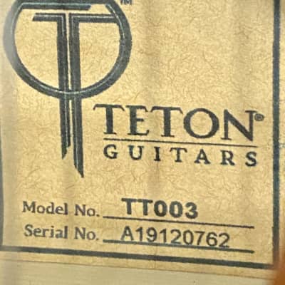 Teton TT003  Tenor Natural Mahogany, Great Ukulele for Beginner or Pro, Help Support Small Business image 6