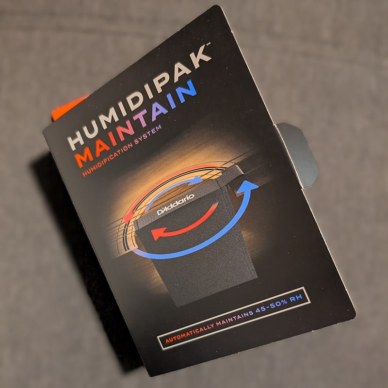 D'Addario PW-HPK-01 Planet Waves Humidipak Automatic Humidity Control System 2024 - Black image 1