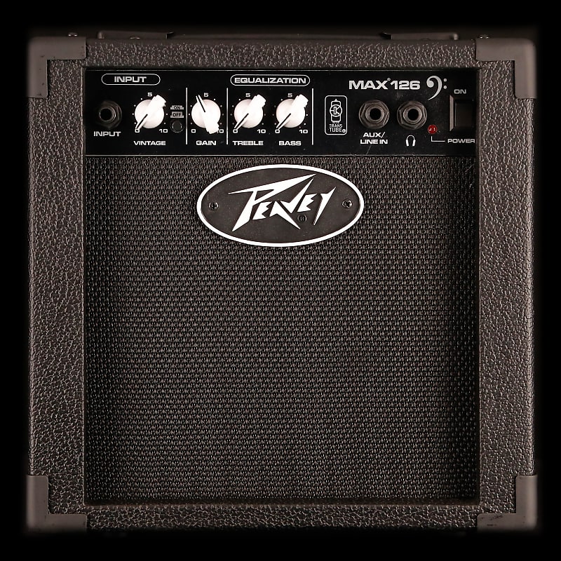 Peavey Max 126 Ii 1x65 10w Bass Combo Amp Reverb 4055