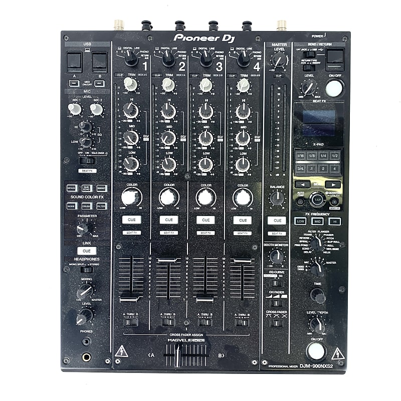 Pioneer Djm 900nxs2 4 Channel Dj Mixer Reverb