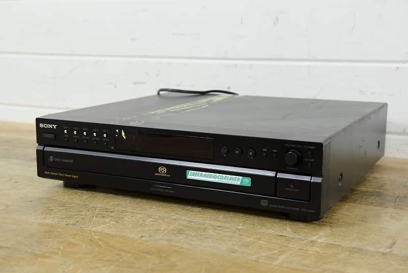 Rare Sony SCD-CE595 SACD Super Audio CD Player 5 Disc store CD Changer w/ Remote