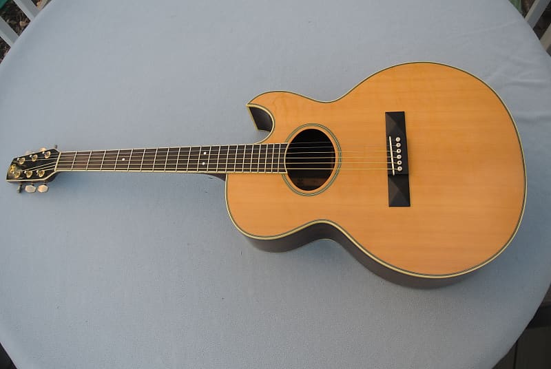 Pickup Ma. - Exc Vintage Hondo 17C Dreadnought Acoustic | Reverb