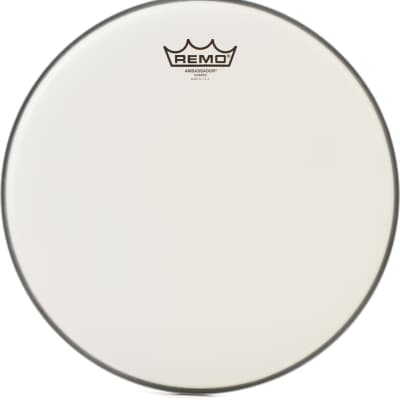 Remo Ambassador Coated 2-piece Snare Drum Propack - 14 inch  Bundle with Remo Ambassador Coated Drumhead - 13 inch image 2