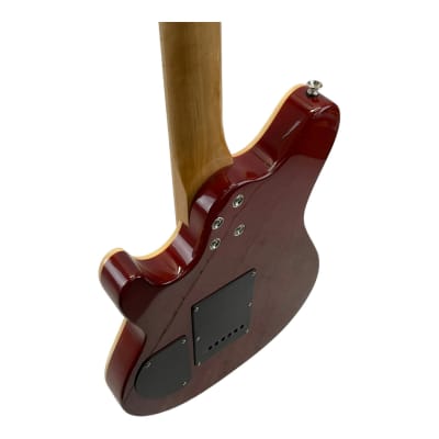 Cozart HH Double Cut Electric Guitar - Cherry Sunburst image 3