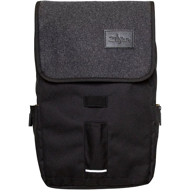 Zildjian Gray Flap Laptop Backpack image 1