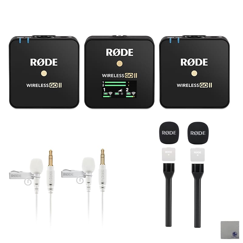 Rode Wireless GO II 2-Person Compact Digital Wireless | Reverb