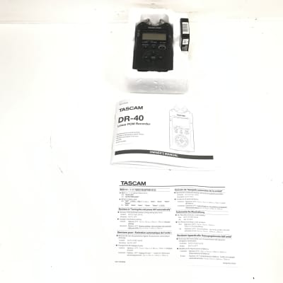 Tascam DR-40 Portable Digital Recorder image 4
