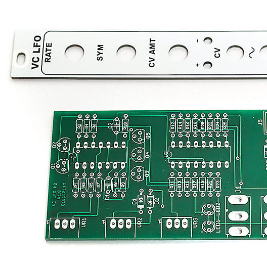 MST VC LFO Eurorack PCB and Panel Combo image 1