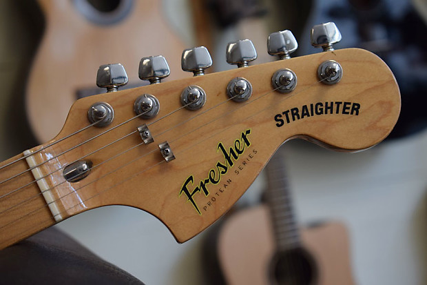 Fresher Straighter Strat Vintage Japan 1977=Ultra rare with