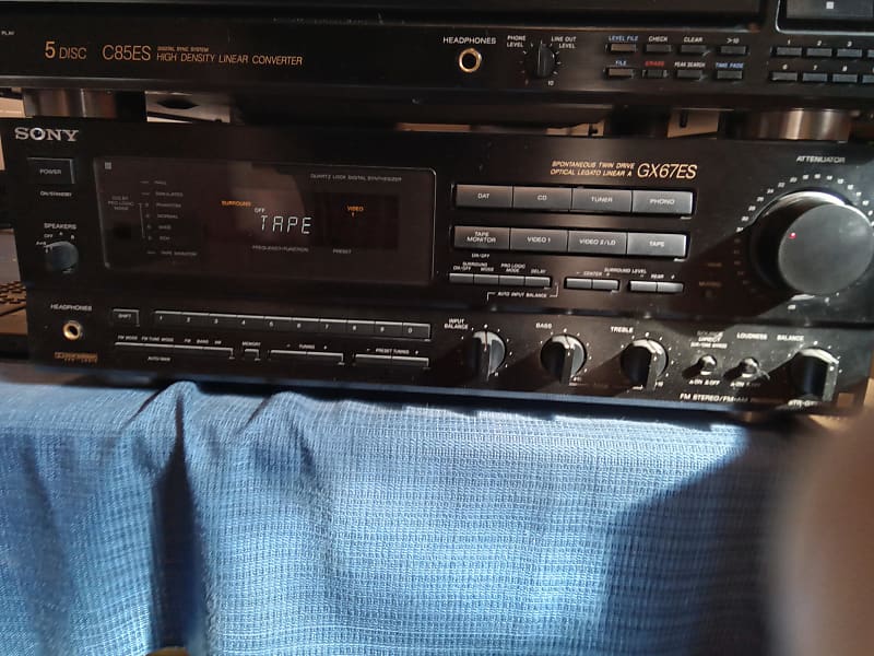 Sony GX67ES 1991 - Black  			