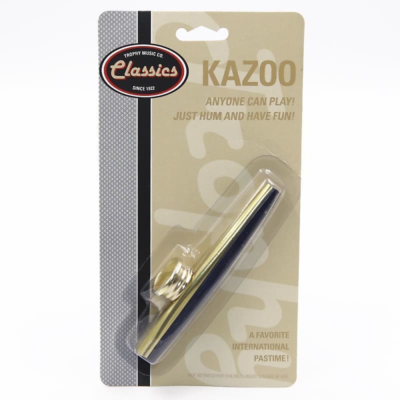 GV-701B Trophy Metal Kazoo Blister Pack | Reverb