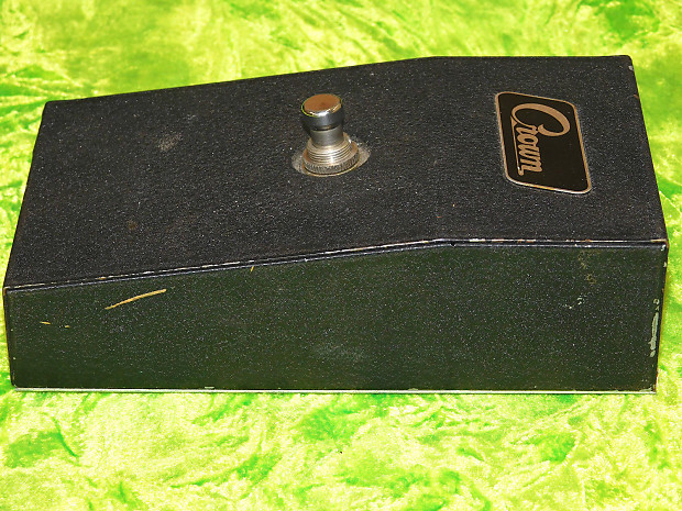Vintage 1960s Crown FUZZ BOX - Univox Shin Ei Companion FY-6