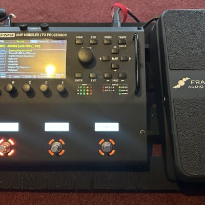 Fractal Audio FM3 , EV1 expression pedal and carry case | Reverb