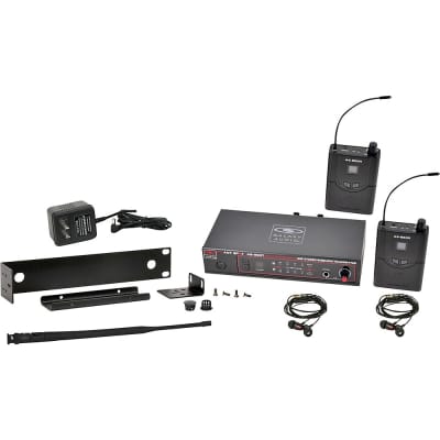 Galaxy Audio AS-950-2 Twin Pack Wireless In-Ear Monitor System Band P2 image 2