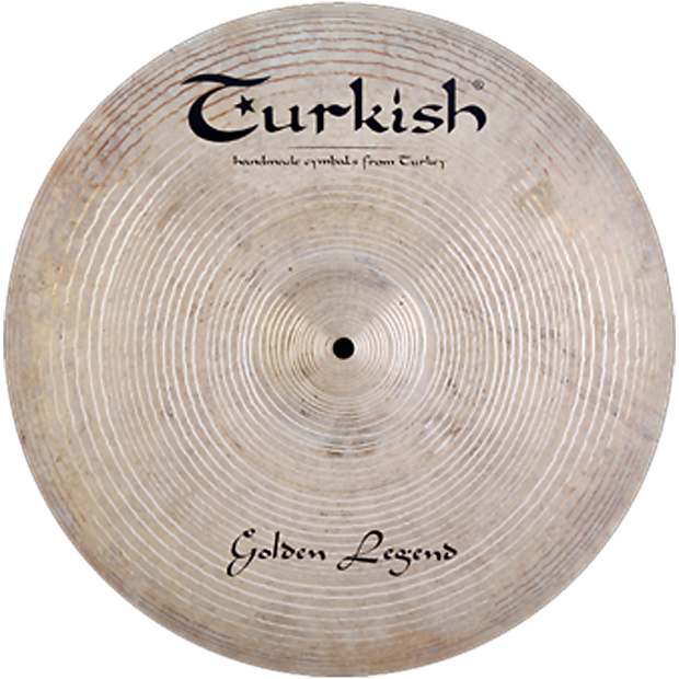 Turkish Cymbals 21" Custom Series Golden Legend Ride GL-R21 image 1