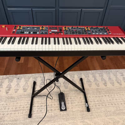 Nord Stage 2 EX HP76 Hammer Action Portable 76-Key Digital Piano 2015 - 2016 - Red