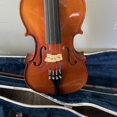 2006 glaesel shop antonius stradivarius 1713 4/4 full size violin outfit - made in west germany image 3