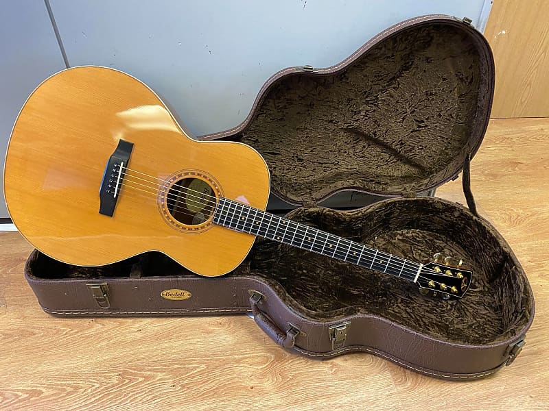 Bedell MB17G Natural Gloss Acoustic Guitar Reverb