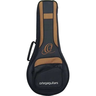 Ortega Guitars RMAE40SBK A-Style Mandolin in Satin Black w/ Gig Bag image 3