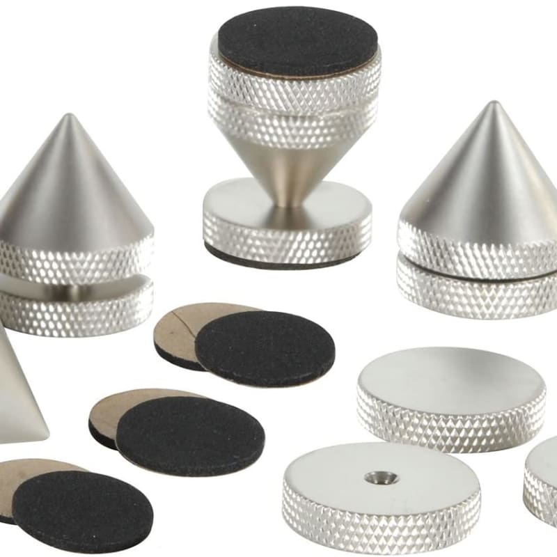 Dayton Audio ISO-4C Black Chrome Isolation Cone Set 4 Pcs.