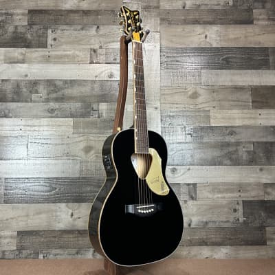 Gretsch G5021E Rancher Penguin Parlor Acoustic-Electric Guitar - Black for sale