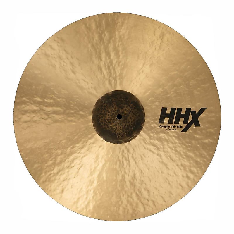 Sabian 21" HHX Complex Thin Ride Cymbal image 1
