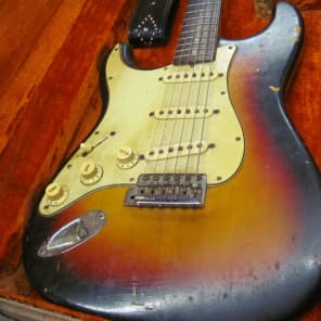 RARE Fender 1962 LEFT HANDED Stratocaster Guitar Original w/ OHSC WorldShip image 3