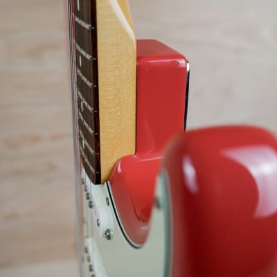 Fender American Special Stratocaster Partscaster HSS Fiesta Red Robert Cray Neck w/ Hard Case image 8