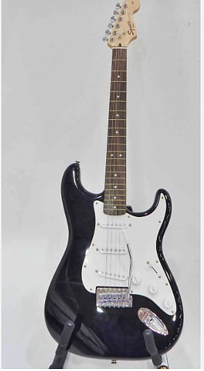 Squier Affinity Series Stratocaster with Rosewood Fretboard 2004 Blabk image 1