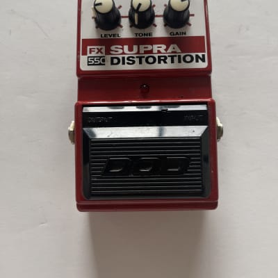 DOD FX 55C SUPRA DISTORTION ギターエフェクター DOD Supra Distortion FX55-C – Moze Guitars