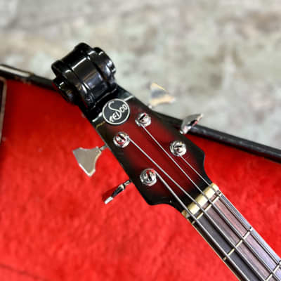 Teisco FB-2 Violin bass guitar c 1967 - Cherry burst Teisco FB-2 Violin bass guitar c 1967 - Cherry burst
