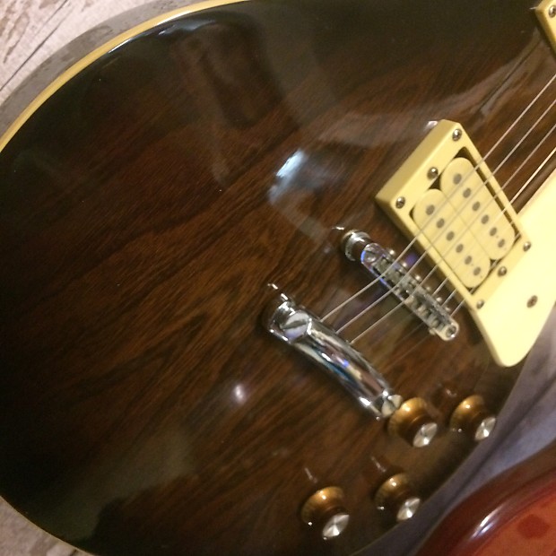 Vintage Rockwood by Hohner LX250G Rosewood Burst Les Paul Reverb