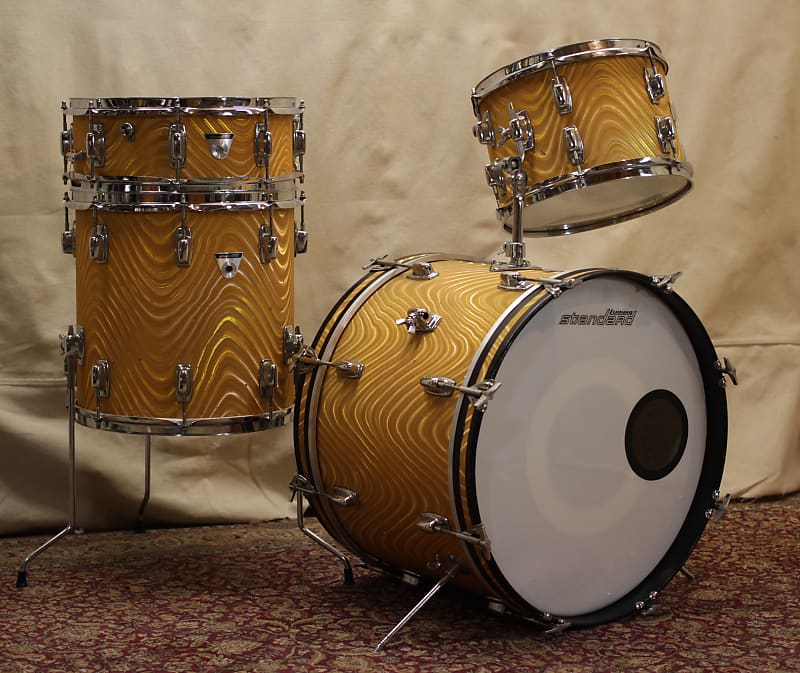 Ludwig S-300 Standard Series Drum Set with 20" Bass Drum 1969 - 1974 image 4