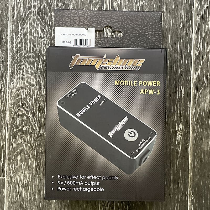 Tomsline APW-3 Mobil Power Alimentation Rechargeable | Reverb