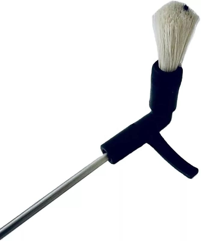 Goats Hair Anti Static Vinyl Record Cleaning Arm For Linn, Garrard, Rega, Pro-Ject, Systemdek, Transcriptors, Sugden Vinyl Record Player Turntables  			