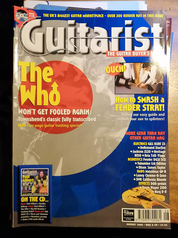 Guitarist Magazines 1998 complete year | Reverb