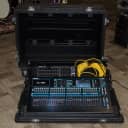 Allen Heath QU32 Digital Mixer, AudioRack AR2412 Snake, Case, Lights & Cat6 Cable
