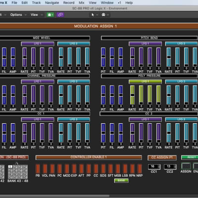 DTM・DAW Roland SoundCanvas SC-88 Virtual SOUND CANVAS editor / programmer - Roland SC-88 PRO