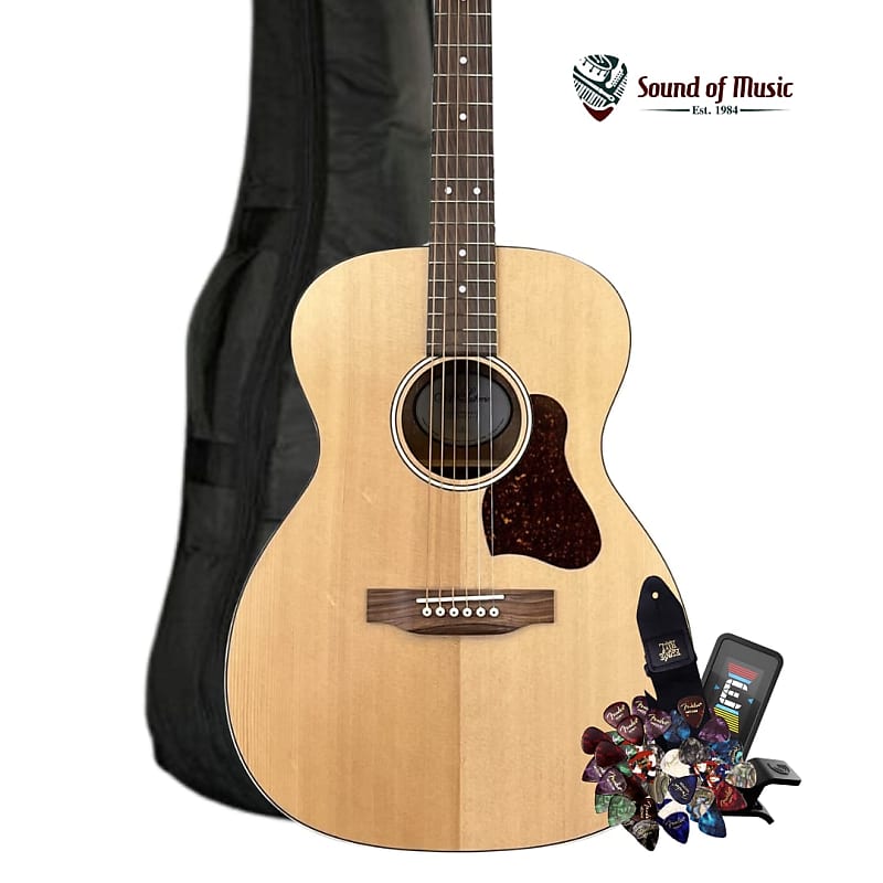 Art & Lutherie Legacy Natural EQ Concert Hall Acoustic-Electric Guitar image 1