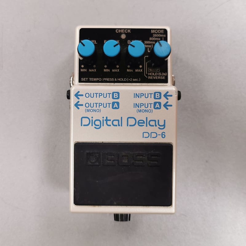 Used Boss DD-6 DIGITAL DELAY PEDAL Guitar Effect