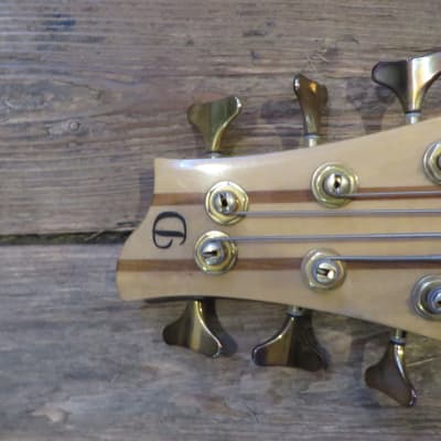 New Dillion USA Custom Shop Active 6 String Bass w/ Case Neck Thru image 2