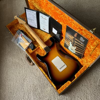 2019 1962 Fender Custom Shop Stratocaster ‘62 Reissue Vintage - Maple Fretboard Neck image 2