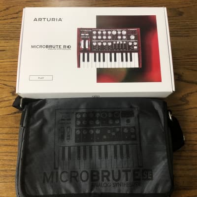 Arturia MicroBrute Red Limited Edition w/ Bag! image 7