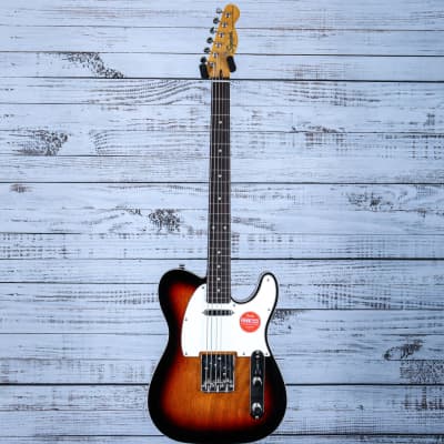 Squier Classic Vibe Baritone Custom Telecaster Guitar | 3-Color Sunburst image 3