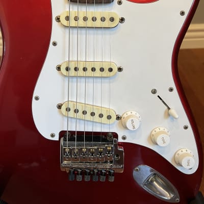 Fender Made in Japan Strat 1984 - 1987 - Cherry Red image 2