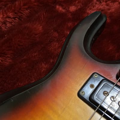 c.1968- Guyatone LG-250T “Perfect” Mosrite Style MIJ Vintage Guitars “Sunburst” image 6