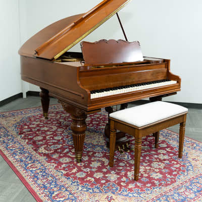 Chickering & Sons 5'7" Classic Grand Piano | Satin Mahogany | SN: 96846 image 3