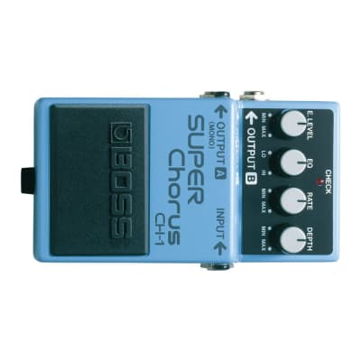 BOSS CH-1 Crystal-Clear Highs and Unique Stereo Effect Stereo Super Chorus Pedal image 2