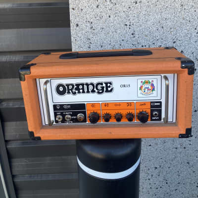 Orange OR15H 15-Watt Tube Guitar Amp Head 2012 - Present - Orange electric guitar amplifier head tube image 5