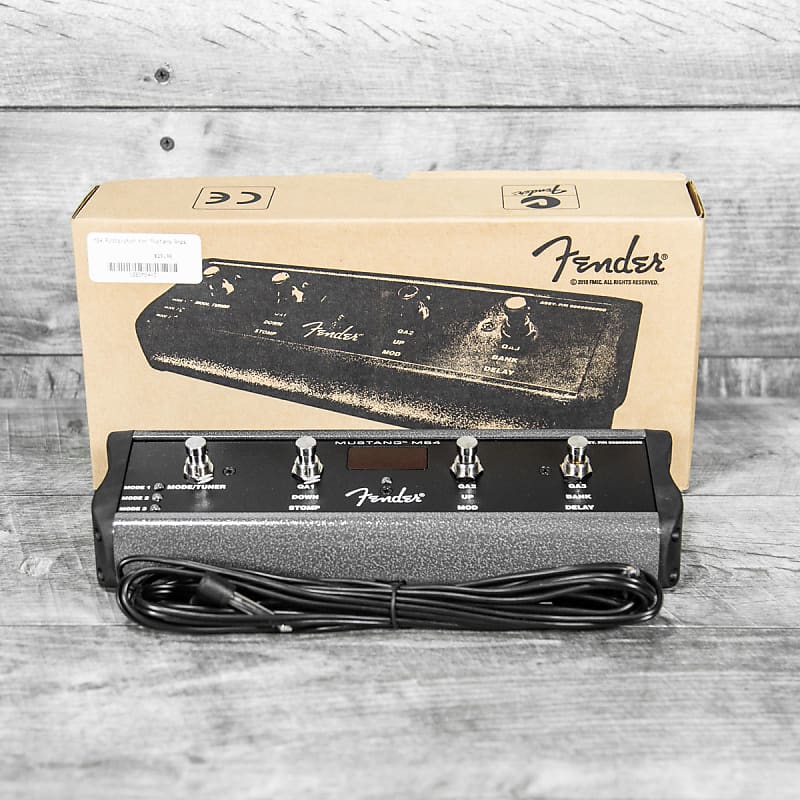 Fender MS4 Footswitch for Mustang Amps Reverb